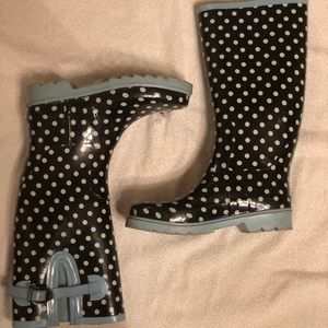 Tamara Henriques Polka Dot Rain Boots